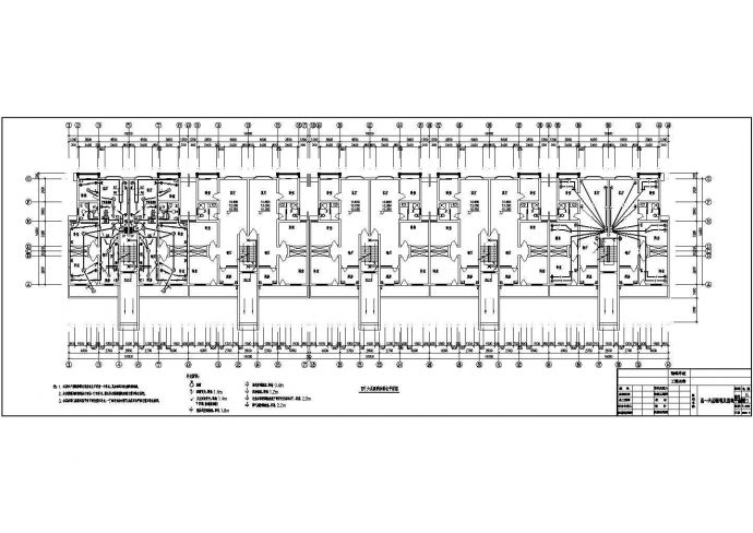 某地住宅小区电气平面施工方案总图_图1