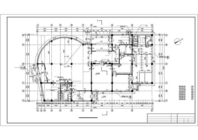 某地五层综合楼建筑施工图_图1