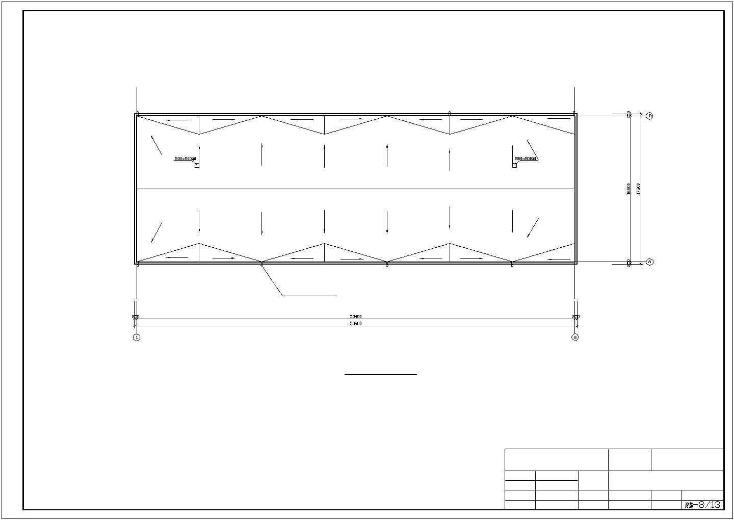 6层框架教学楼建筑图纸