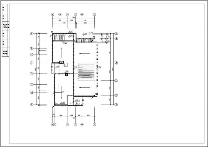 某水景别墅电气建筑设计CAD图纸_图1