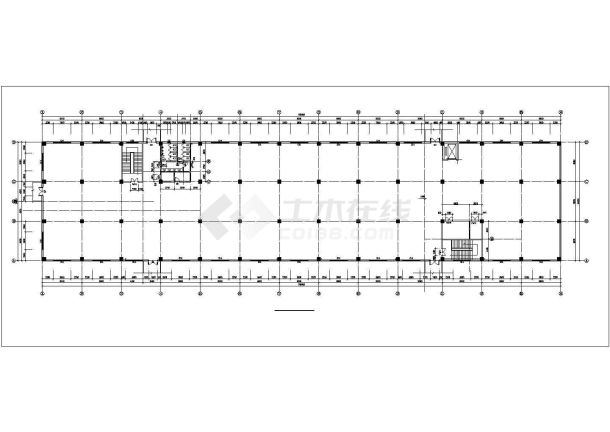 某工业开发区研发展示中心配套商业建筑扩初图-图二