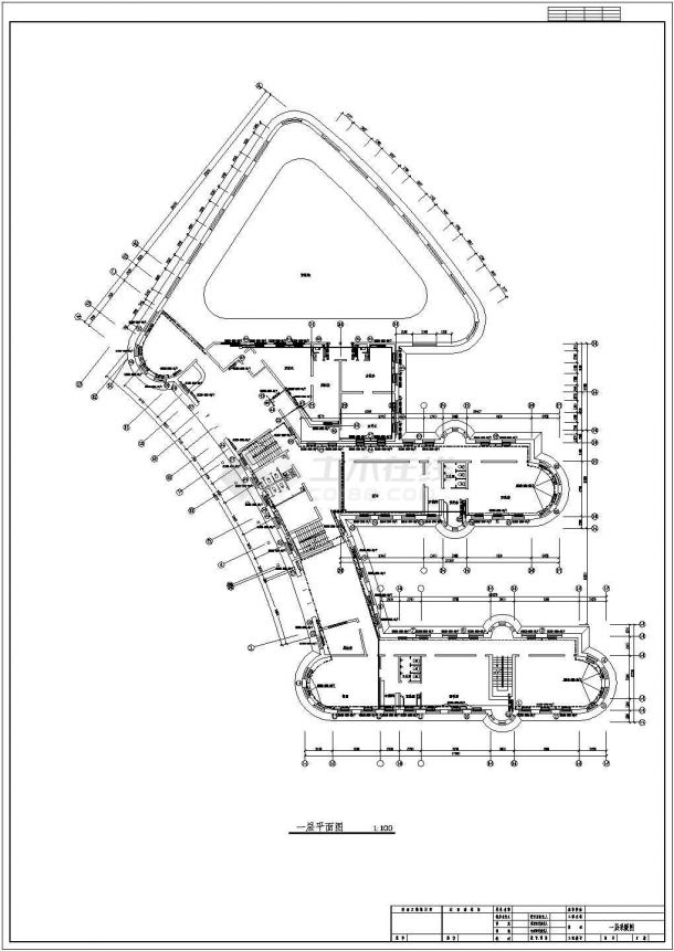 三层幼儿园建筑采暖系统设计施工图-图二