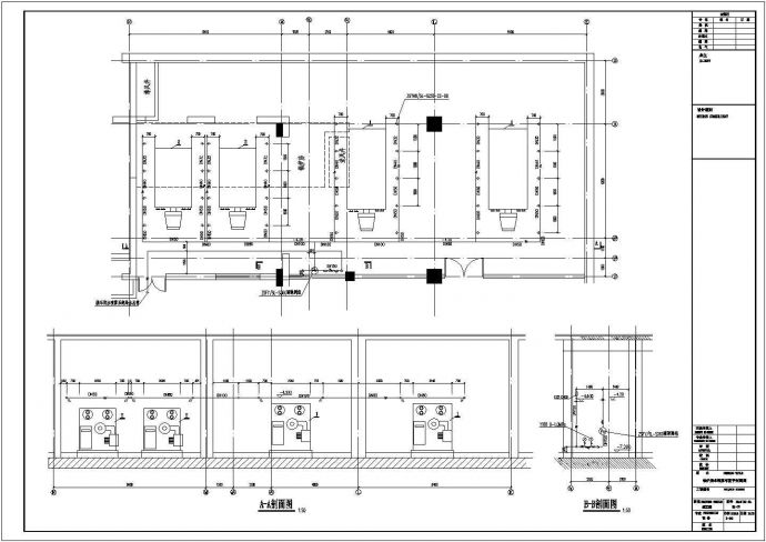 地下锅炉房工艺设计及管道布置图_图1