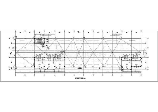 某地详细工业开发区研发展示中心配套商业建筑设计图-图二