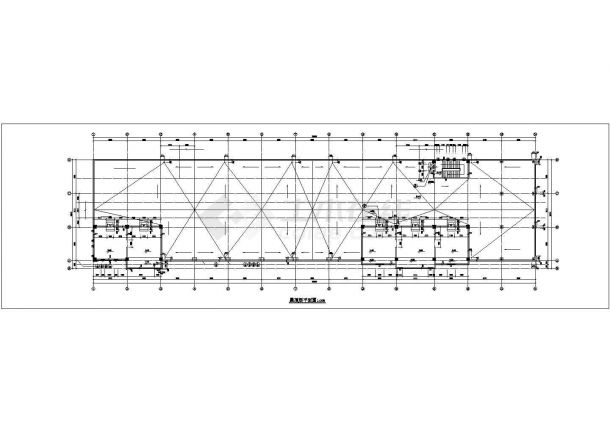 某地工业开发区研发展示中心配套商业建筑方案图-图二