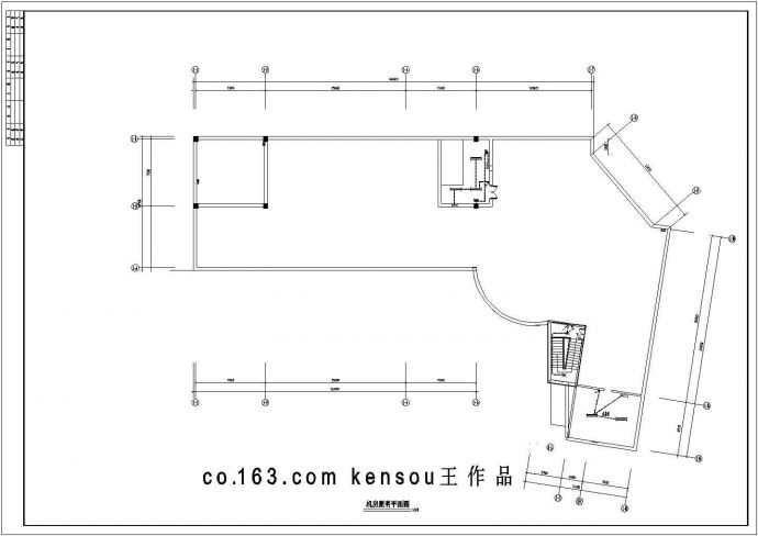 办公楼电气设计方案施工CAD详图_图1