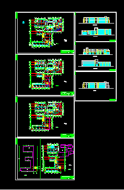 西安小学幼儿园建筑设计方案图