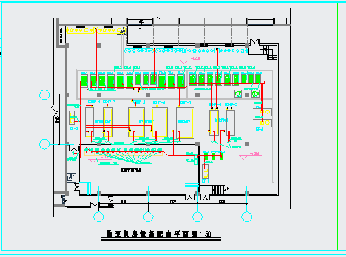 地源热泵机房自动控制设计施工图-图二