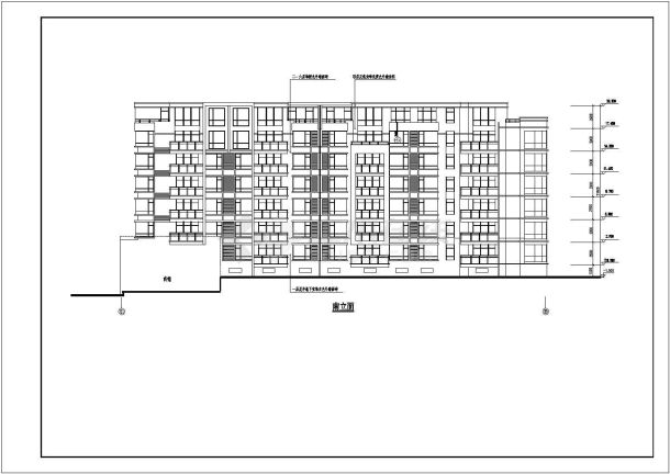 航运新村高层住宅建筑设计06完整的CAD图纸 -图一