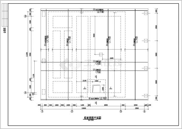 污水泵房结构设计方案及施工全套CAD图纸-图二
