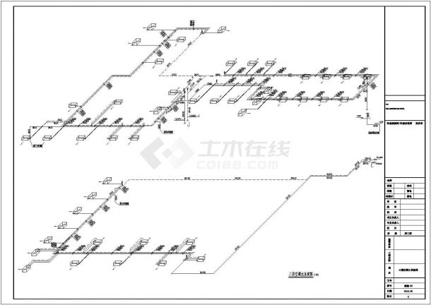 某十六层饭店空调通风图纸-图二