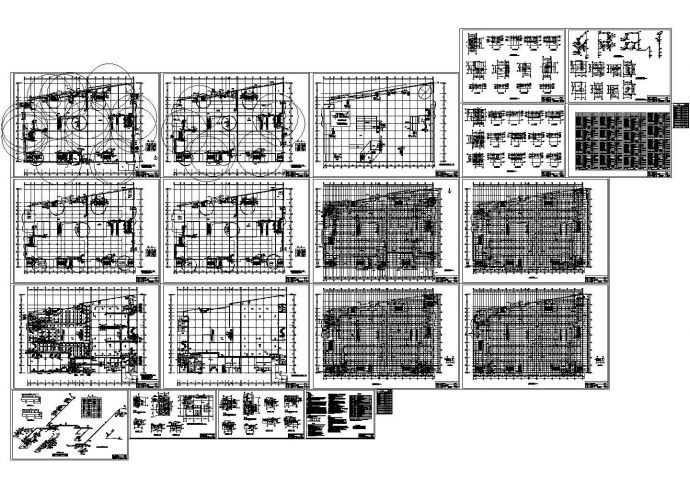 大型建材商场空调全套暖通设计施工图_图1