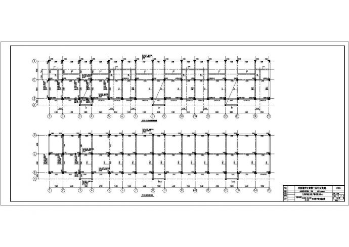 某地区八层框架住宅楼结构设计施工图_图1