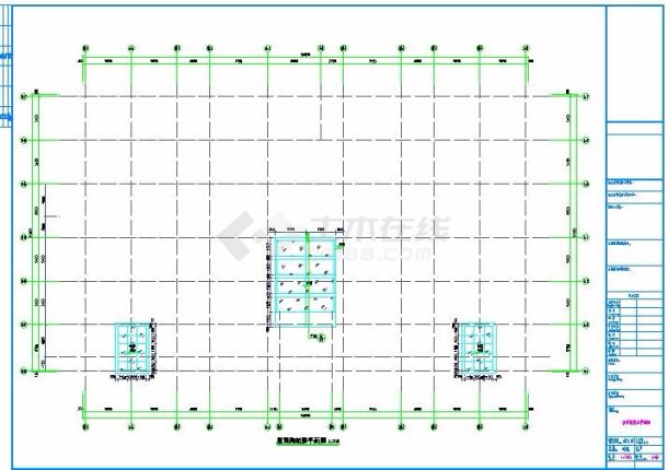 某地两层artdeco风格会所建筑施工图-图二