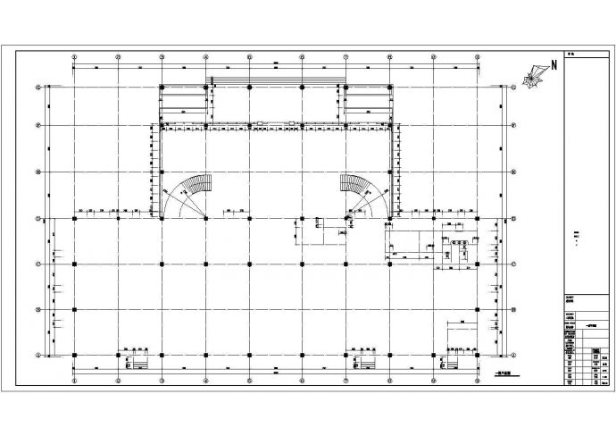 某地售楼中心建筑施工图（含设计说明）_图1