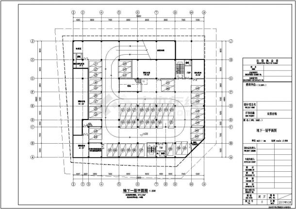 某地3层大型农贸市场建筑规划设计施工图-图一