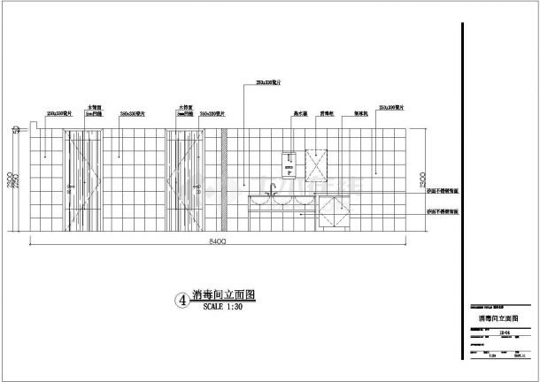 布草间结构设计方案全套CAD平面图-图二