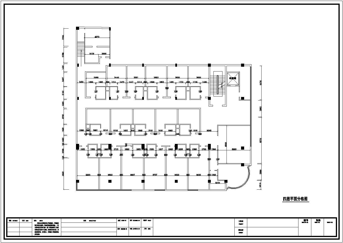 大厦宾馆结构设计方案及施工全套CAD图纸