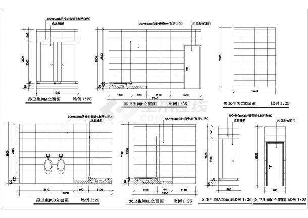 大堂结构设计方案及施工全套CAD详图-图一