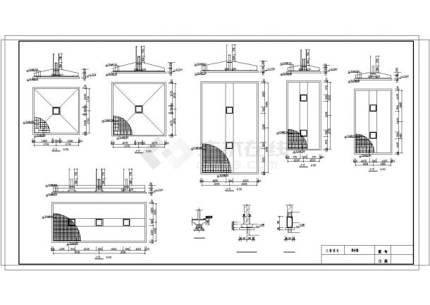 某地综合楼图纸建结水暖电建筑设计图-图二