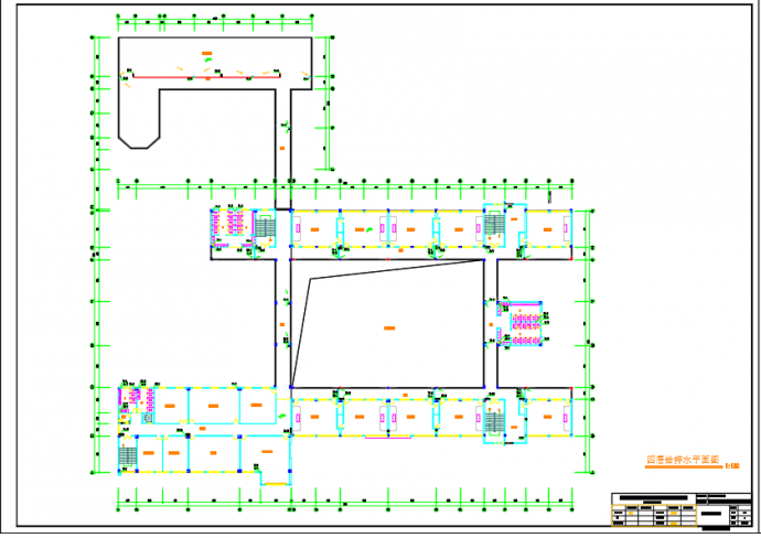 某镇立沙岛安置区农民公寓二期给排水设计施工图_图1
