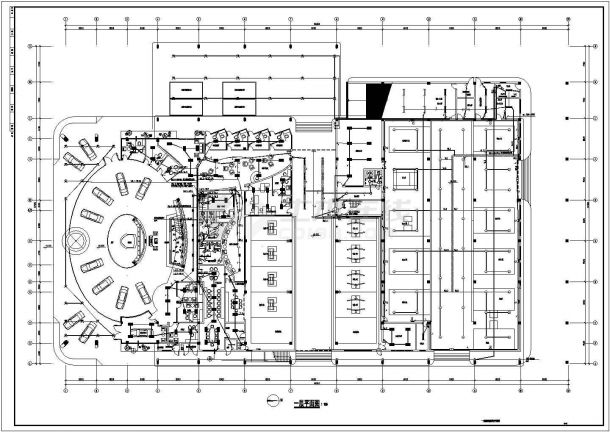 某地二层汽车3S店电气设计全套施工图-图二