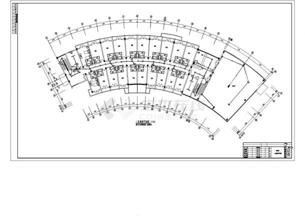 某招待所全套电气设计方案CAD施工图-图二
