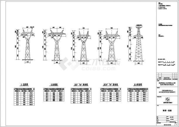 CHIUMBE-DALA水电站机电设备安装图-图二