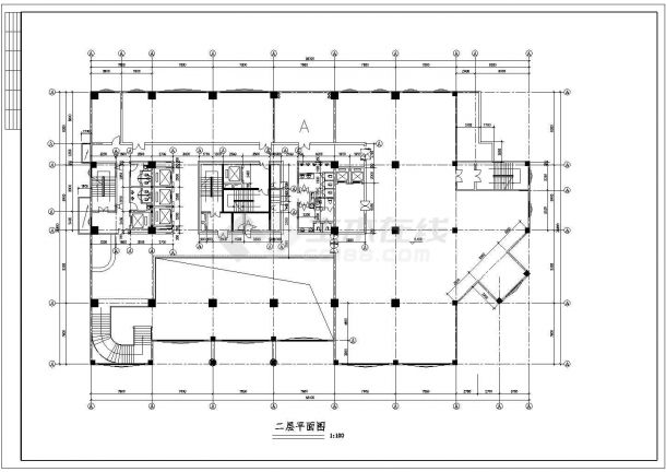 某地十八层酒店建筑施工图-图一