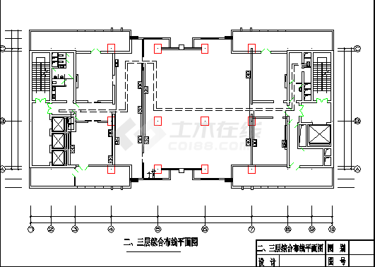 某综合大厦综合布线电气设计图纸（全套）-图二