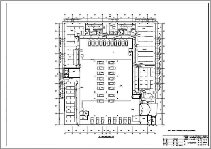 青岛某公司5层办公楼电气设计施工图_图1