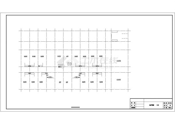 某地五层框架结构宾馆建筑施工图(带计算书) -图二