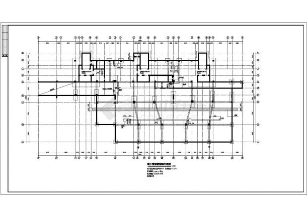 某16层高层框架剪力墙结构设计施工图-图二