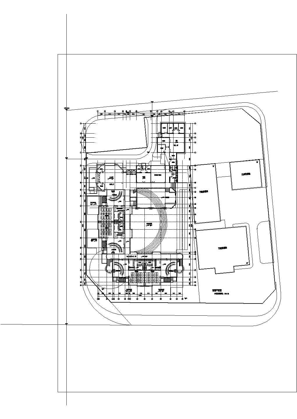 某3层12班幼儿园建筑设计施工方案图纸