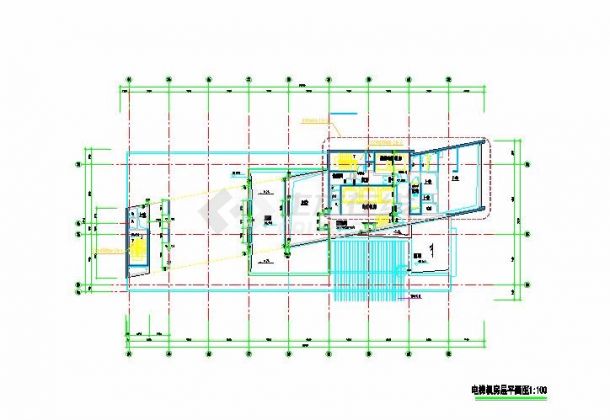 某地四层现代风格酒店式公寓建筑施工图-图二