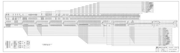 204-09 110kV母线BP-2B母线保护柜端子排图-图一