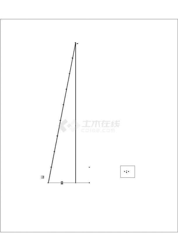 某地区水头某公司石材设计CAD建筑图-图一