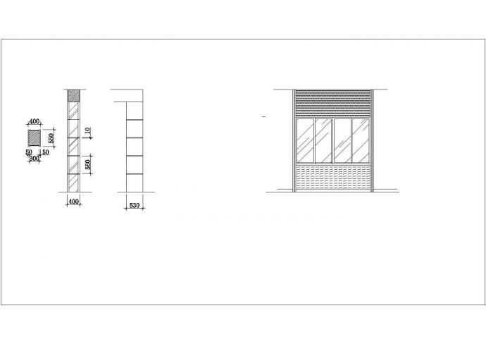 某地三层办公楼整体装修CAD设计施工图_图1