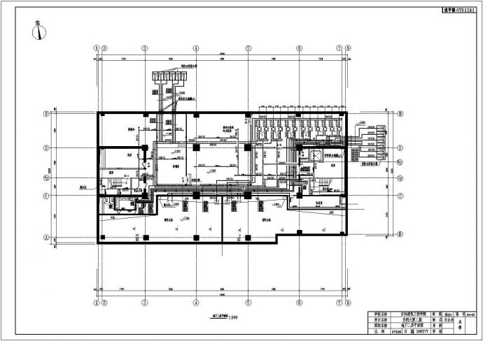 某单位二十六层框架结构办公楼给排水消防设计图_图1