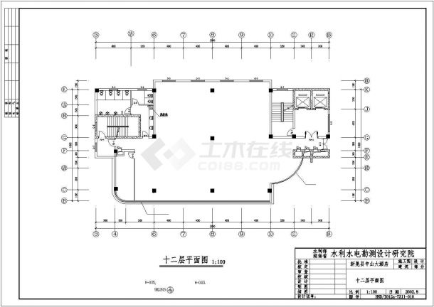 某地高层酒店建筑施工图-图二