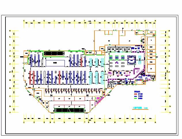 某地大型超市建筑设计施工图