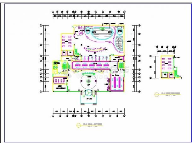 某地大厦多层酒店建筑设计图-图一