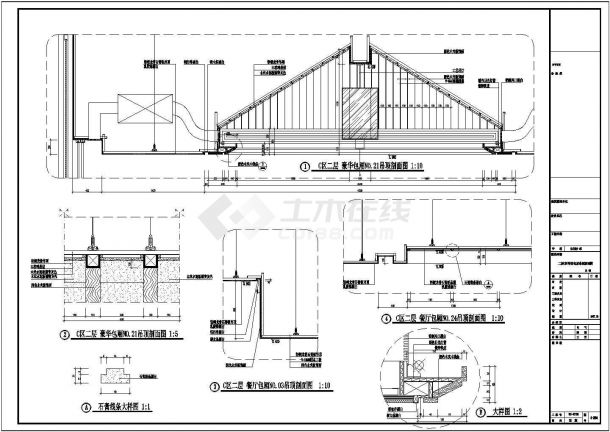  Hotel architectural design scheme and construction full set of CAD details - Figure 1
