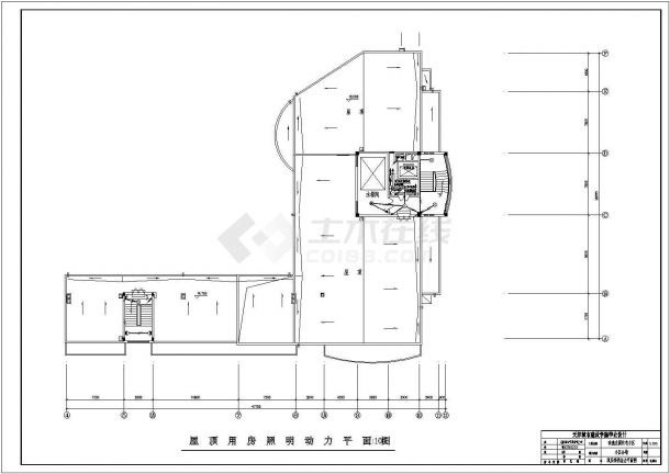 酒店电气设计方案及施工cad图纸-图二