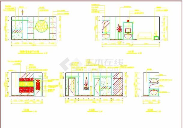 某地酒店全套建筑施工图-图二