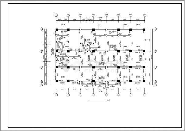 某地多层宾馆全套建筑设计施工图-图一