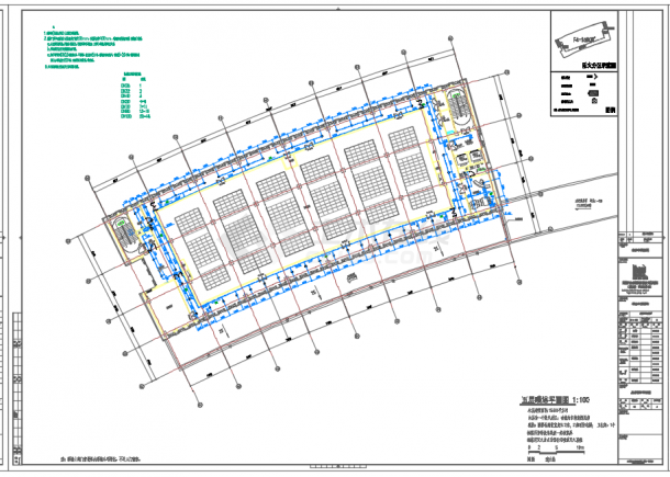 某市行政综合服务中心档案馆给排水设计施工图-图二