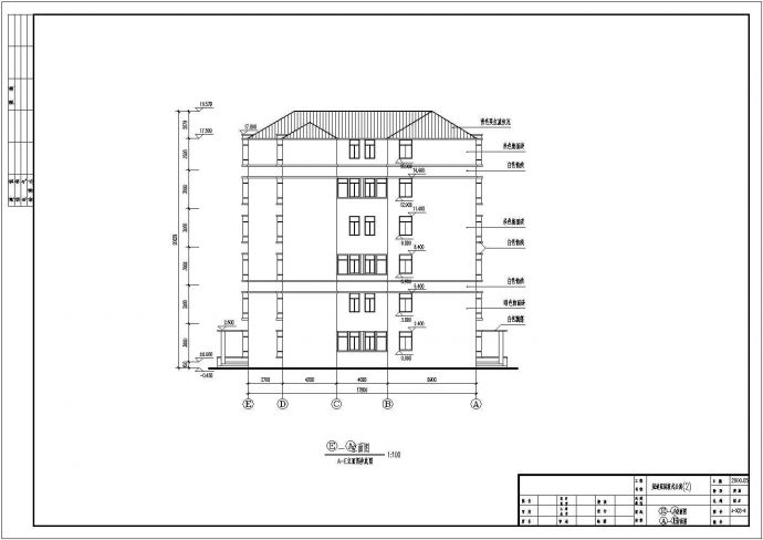冠迪花园住宅小区复式公寓cad施工设计图_图1