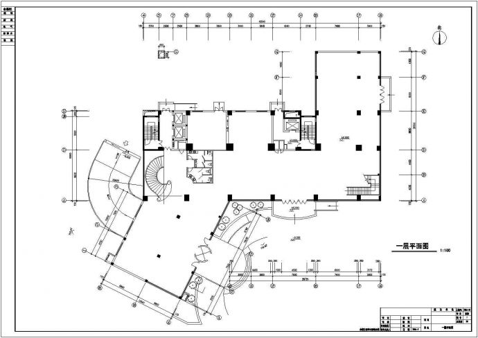 大酒店全套电气设计施工CAD图方案_图1