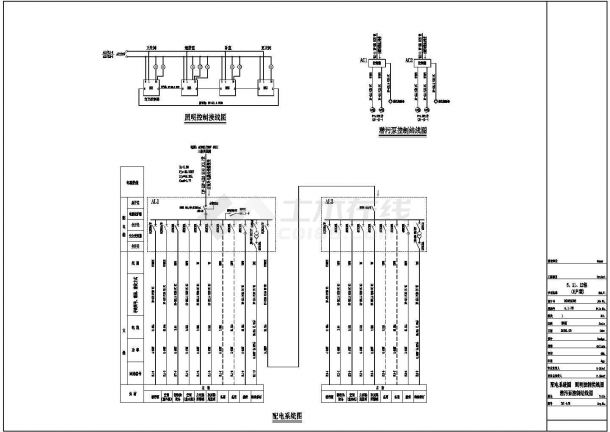 SPA温泉酒店电气设计全套cad施工图-图二